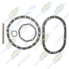 09-04-300 РМК прокладок МАЗ среднего моста (бездисковый) (4 наим) Techno Drive